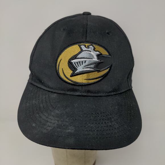 MLB Minor Leagues Charlotte NC Knights Hat OSFM Embroidered Logo Black - Picture 3 of 10